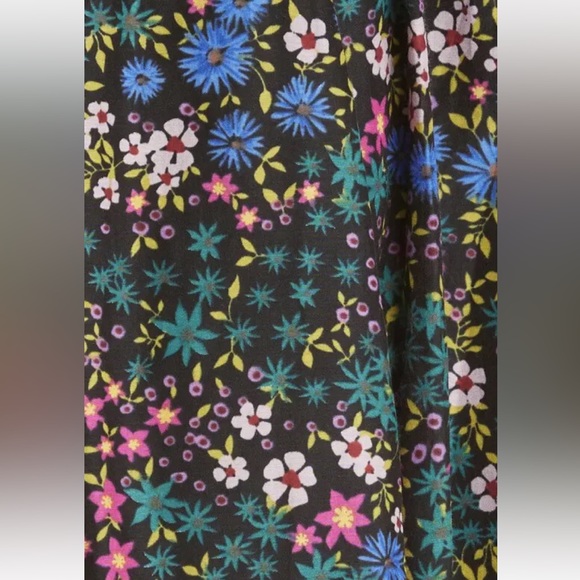 NWT Munthe Smocked High Neck Long Sleeves Mini Dress Puffy Black US 12 EU 44 - Picture 5 of 14